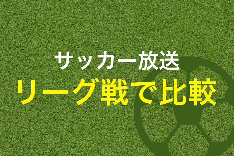 19 年 サッカーの放送を視聴する方法 テレビもネットも完全網羅 動画配信サービス比較 動画トレンド情報